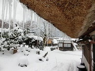 白谷荘外観雪景色3